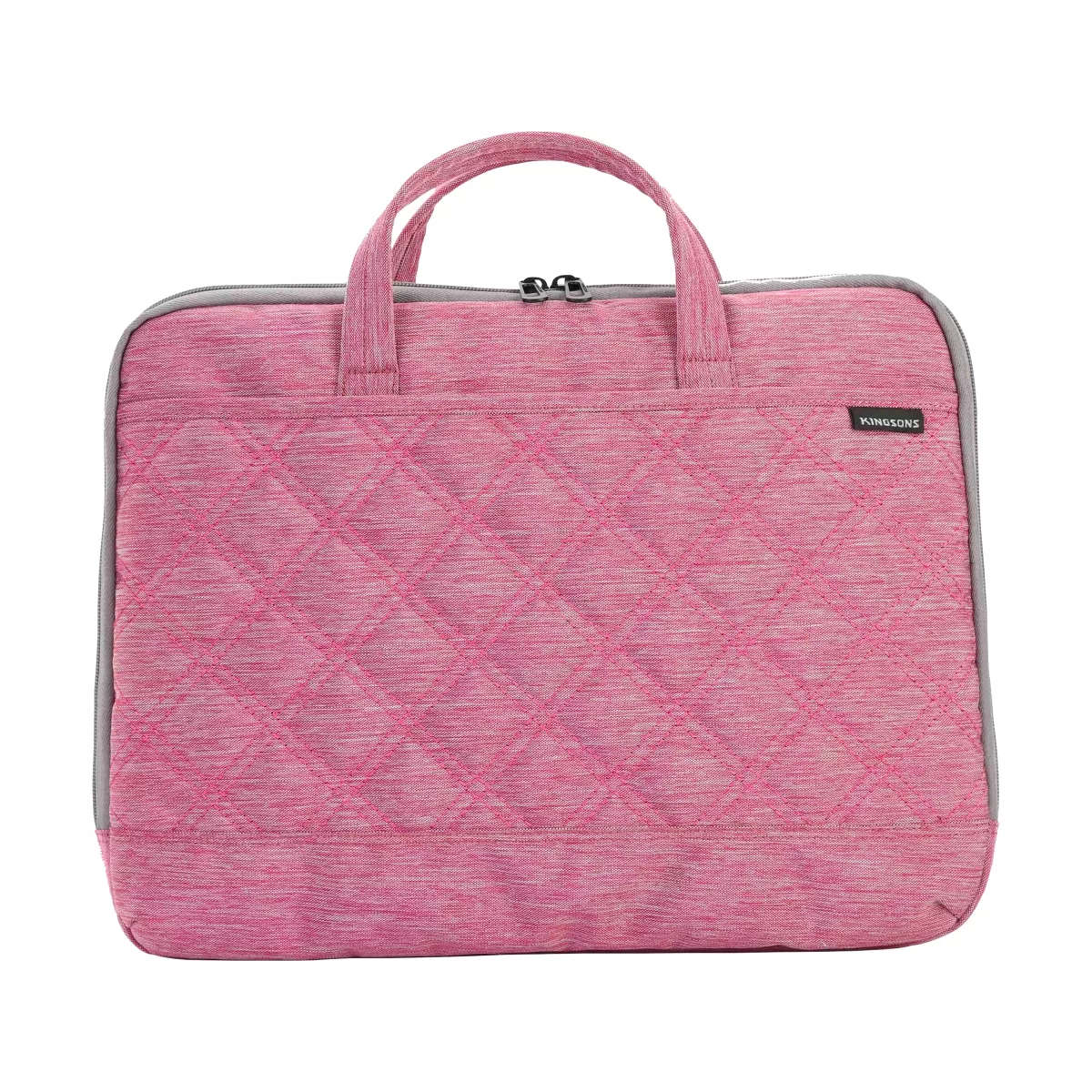 Kingsons Trace Series 15.6-inch Ladies Notebook Bag Pink