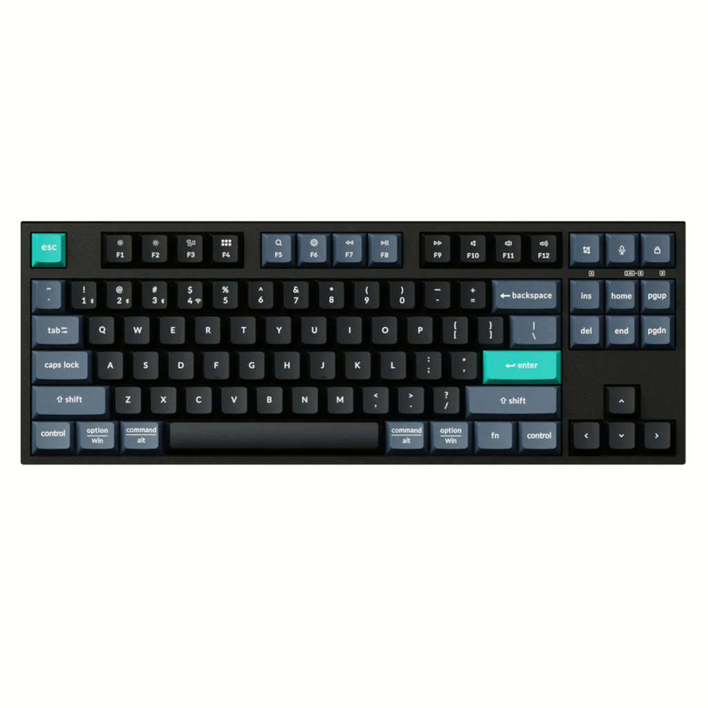 Keychron B33 80% TKL Wireless Keyboard and Mouse Combo ? Black/Green