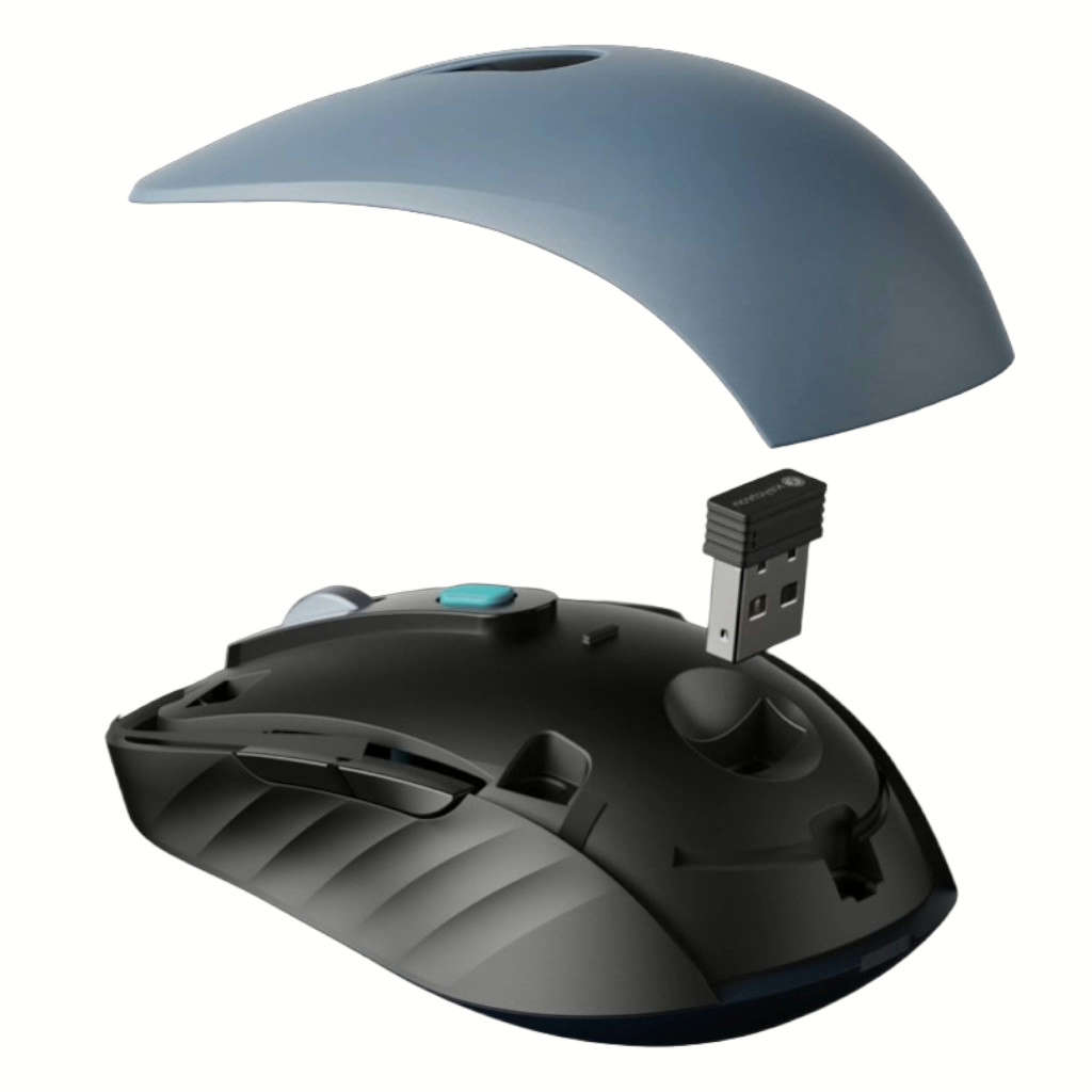 Keychron B33 80% TKL Wireless Keyboard and Mouse Combo ? Black/Green