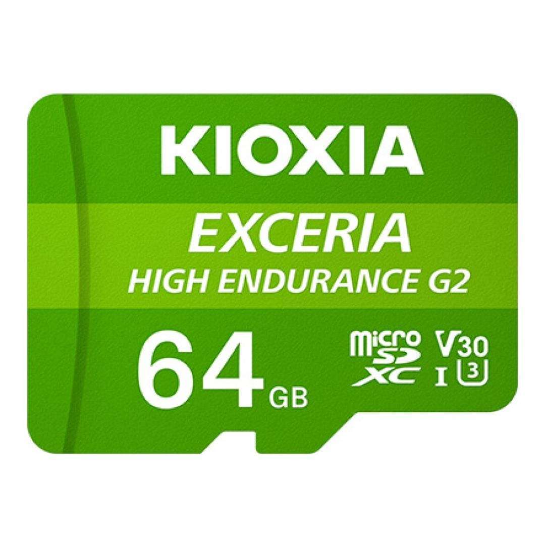 Kioxia Exceria 64GB MicroSD UHS-I Class 10 Memory Card