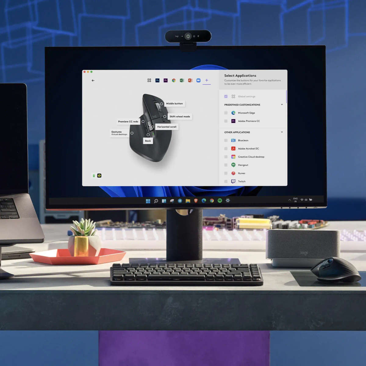 Logitech Wireless Logitech MX Master 3S Performance Wireless Mouse - GRAPHITE - BT - N/A - EMEA