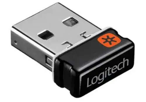 USB receiver to be used with a Unifying mouse or Keyboard