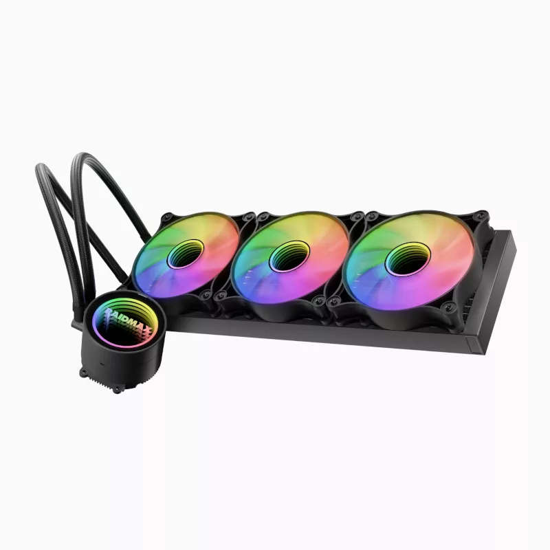 Raidmax Infinita 360mm ARGB Liquid CPU Cooler - Black