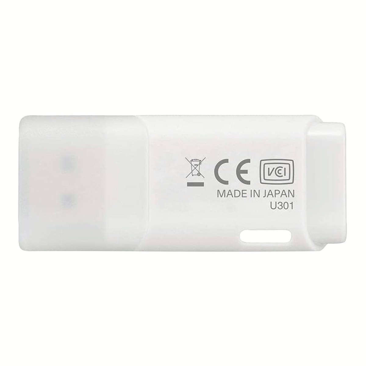 Kioxia U301 TransMemory 32GB Type-A USB Flash Drive White