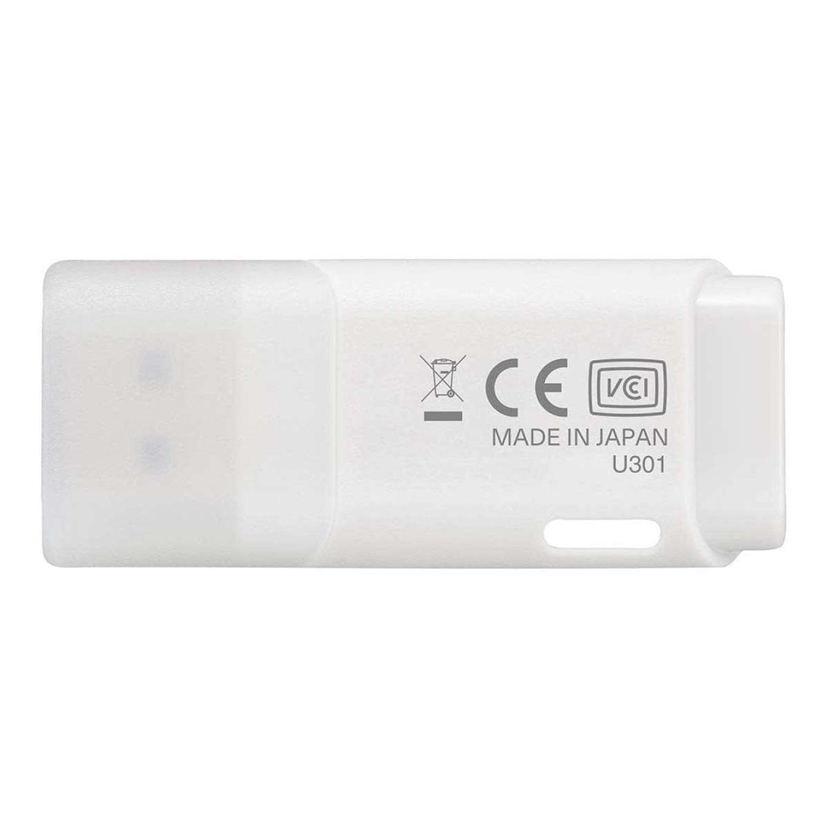 Kioxia TransMemory U301 64GB Type-A Flash Drive White