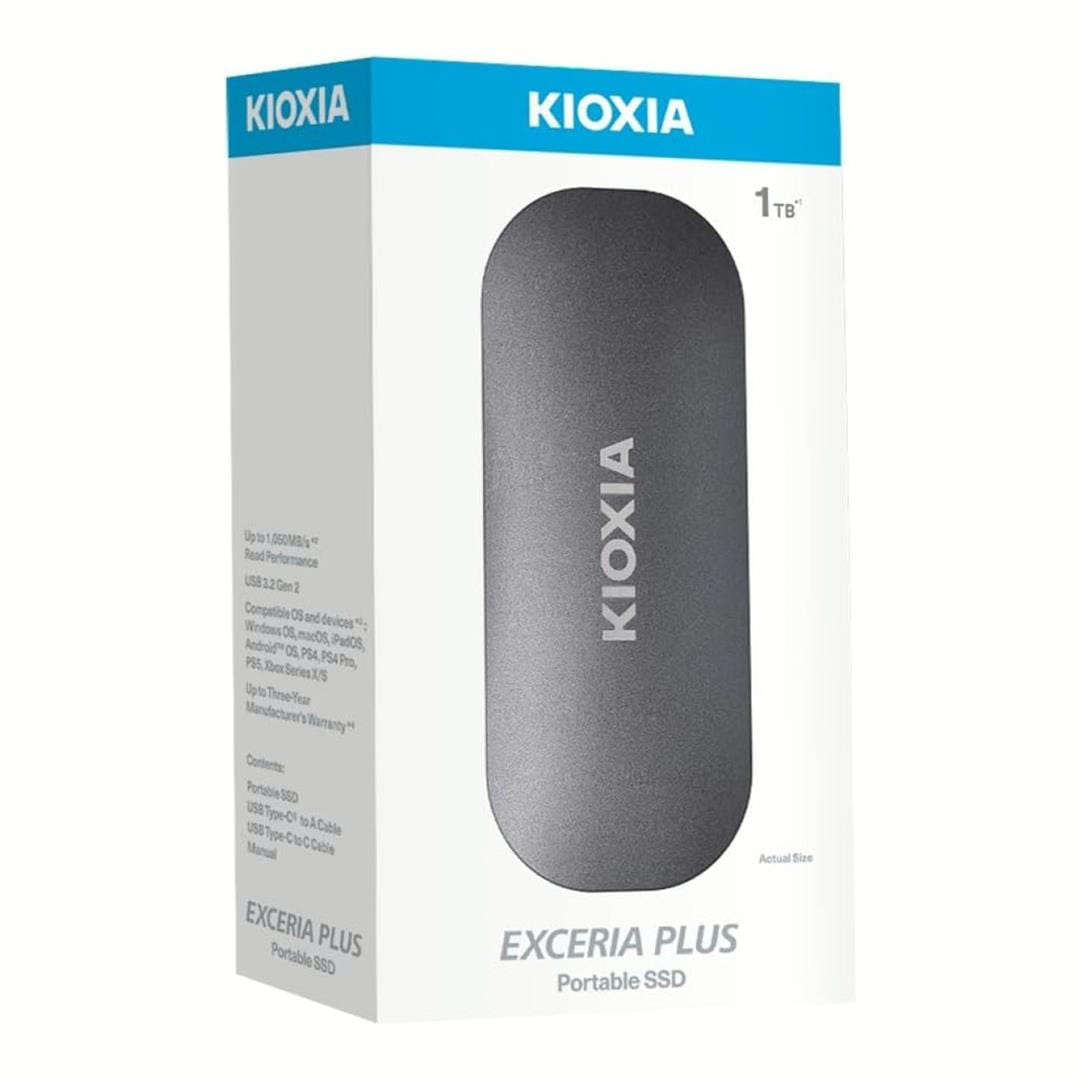 Kioxia EXCERIA PLUS 1TB Portable External SSD