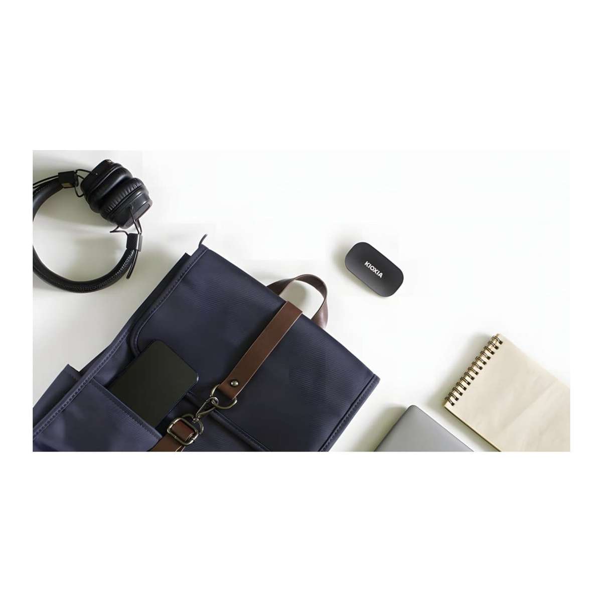 Kioxia Exceria Plus G2 500GB USB-C Black External SSD