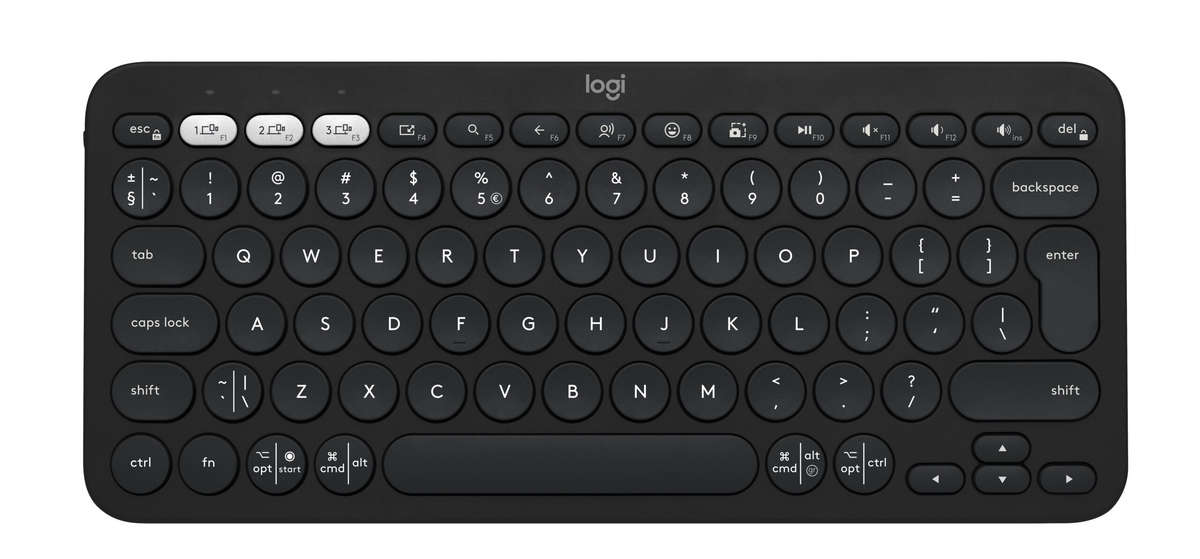 Logitech Pebble Keys 2 K380s  Tonal Graphite