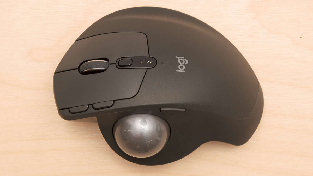 Logitech MX Ergo S - Wireless - Trackball - Bluetooth - Graphite