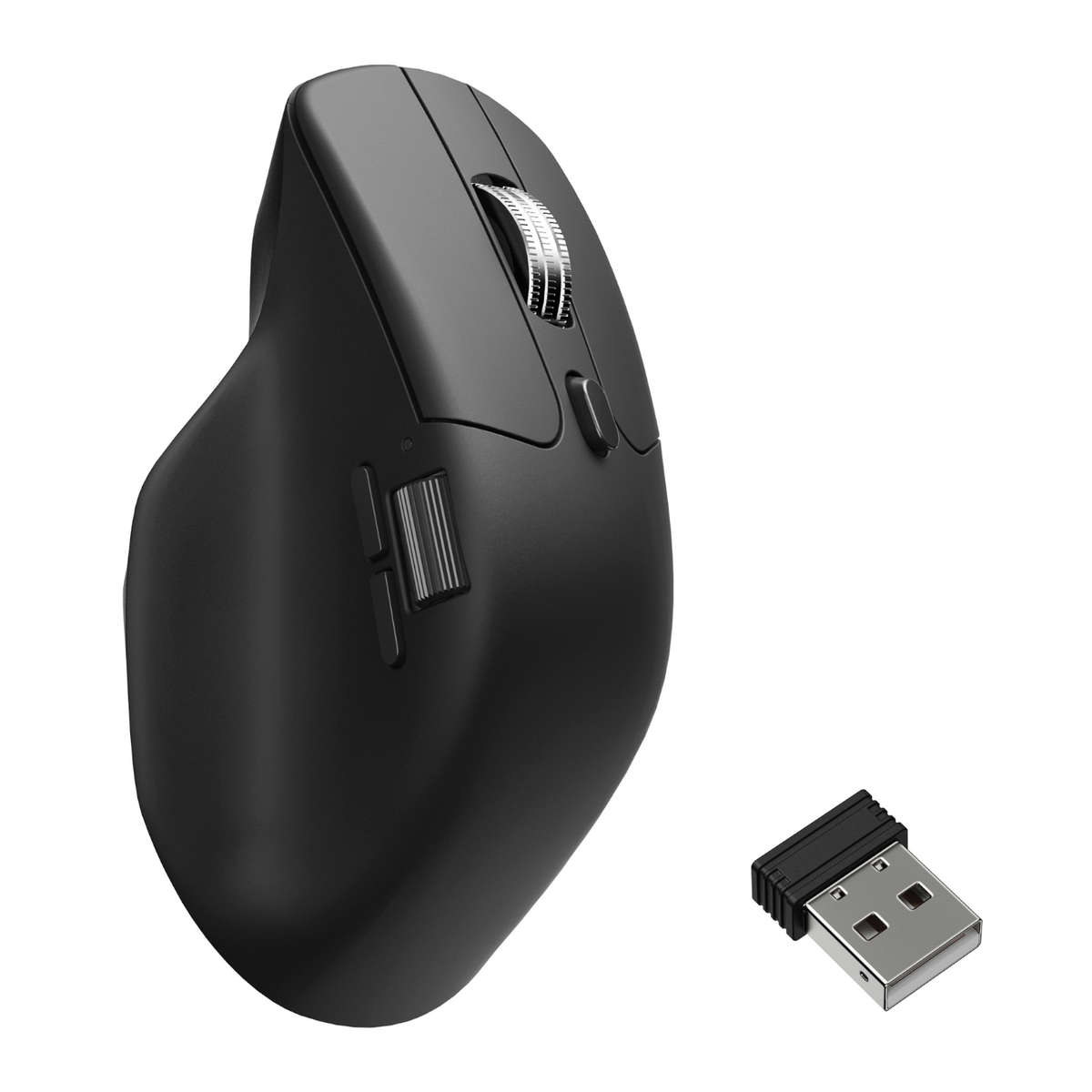 Keychron M6 30000 DPI Wireless Silent Mouse - Black (BT/2.4GHz/Wired)