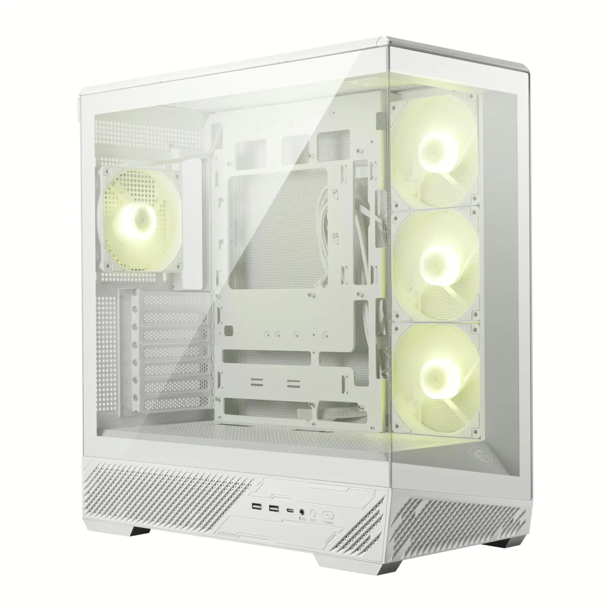 MSI MAG PANO 130R PZ ATX Gaming Chassis - White