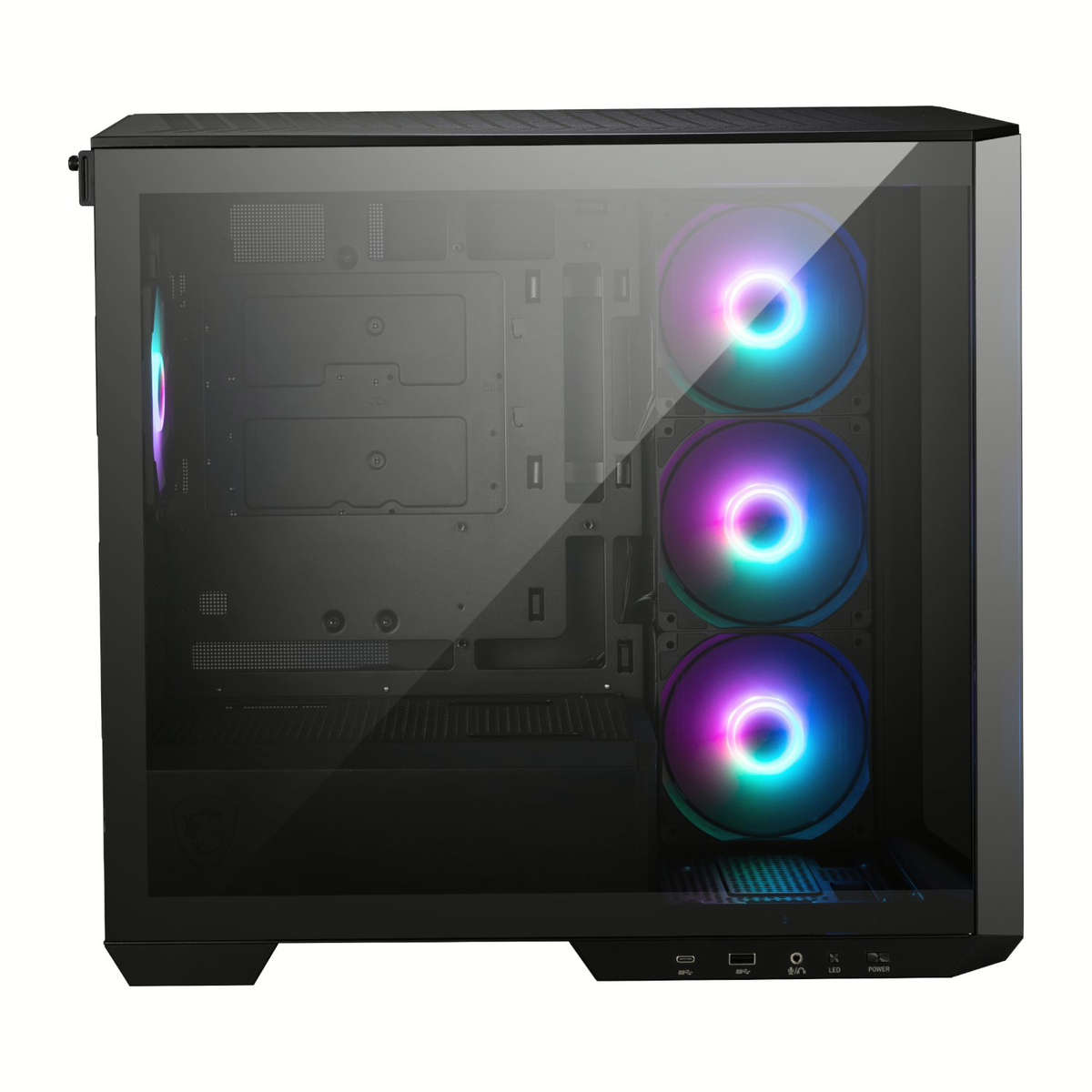 MSI MAG PANO M100R PZ M-ATX ARGB Gaming Chassis - Black