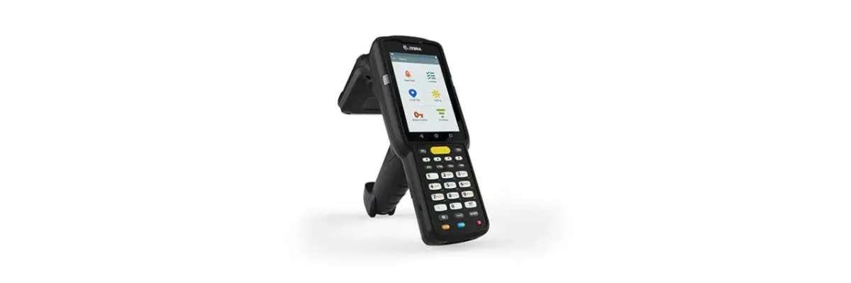 Zebra MC3330R 4-inch 800 x 480p Handheld Touchscreen Mobile Computer Black
