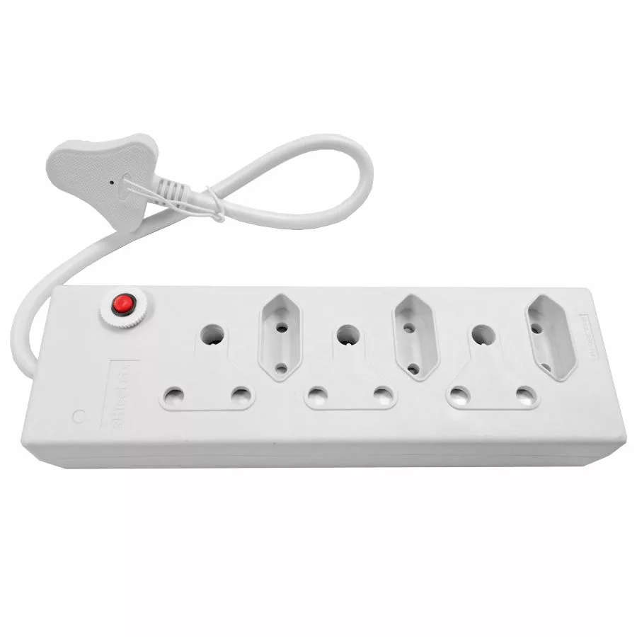 Scoop 6-way Multiplug with 0.5m Cord