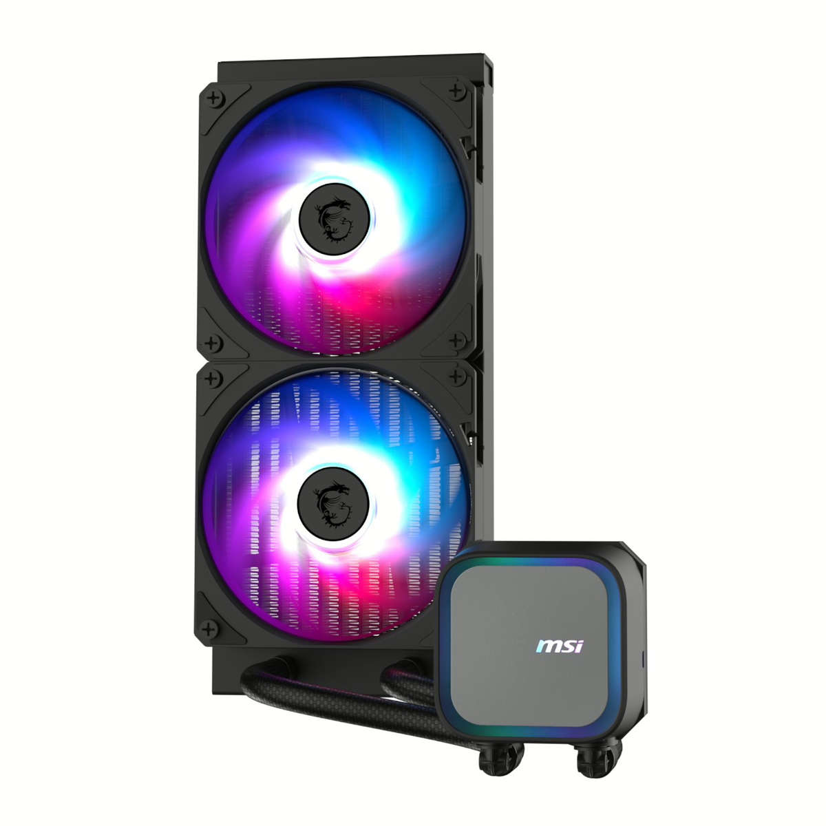 MSI MAG Coreliquid A13 240 AIO Liquid CPU Cooler - Black