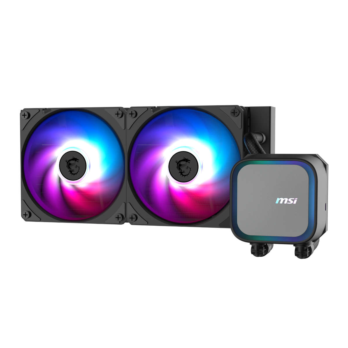 MSI MAG Coreliquid A13 240 AIO Liquid CPU Cooler - Black