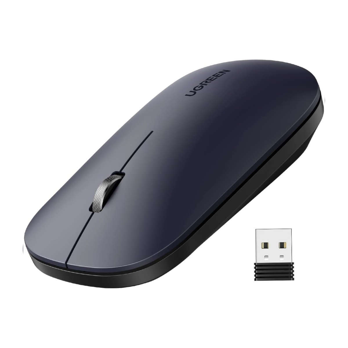 UGreen Portable 2.4GHz Wireless Mouse - Black
