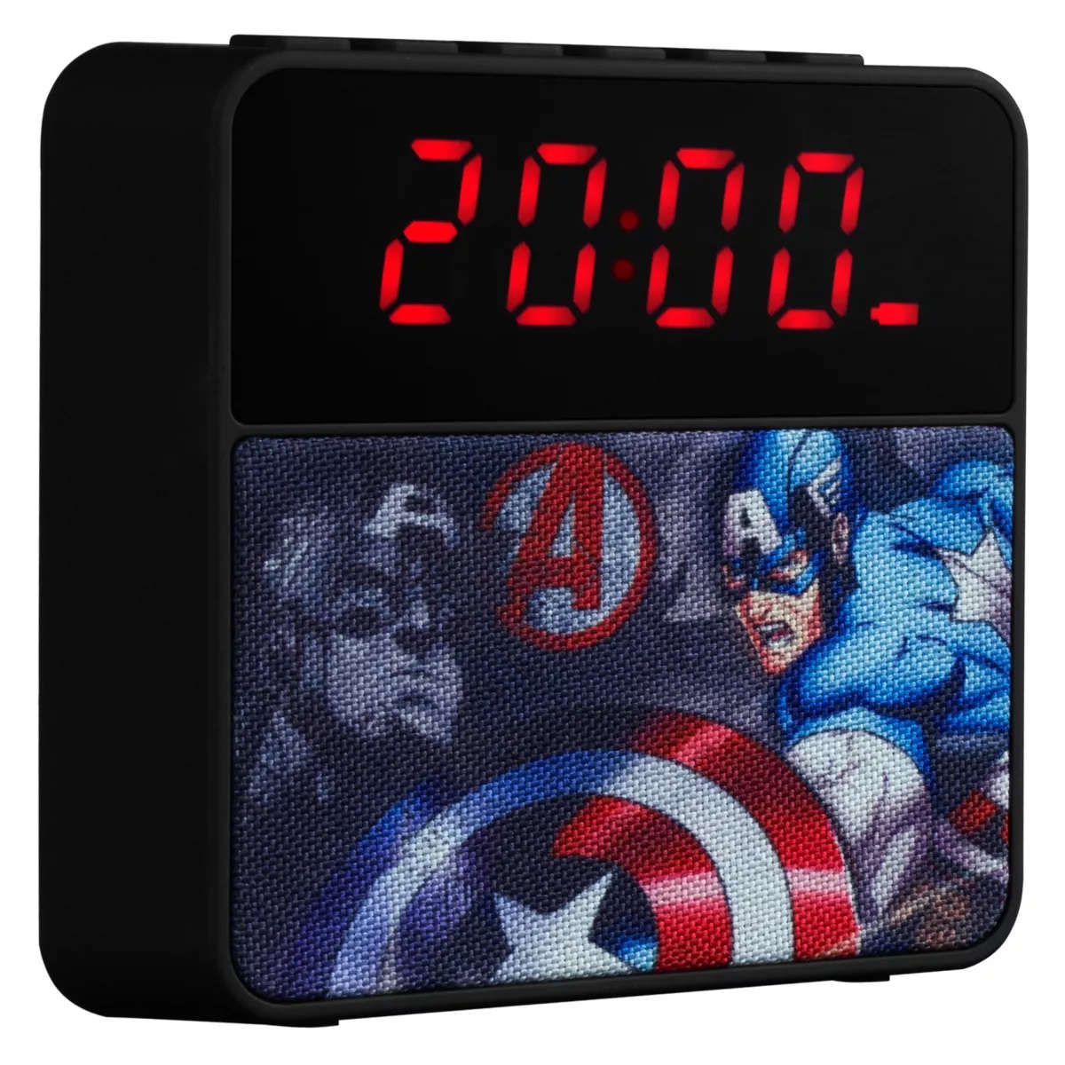 Marvel Alarm Clock Radio Bluetooth Speaker - Avengers-Boys