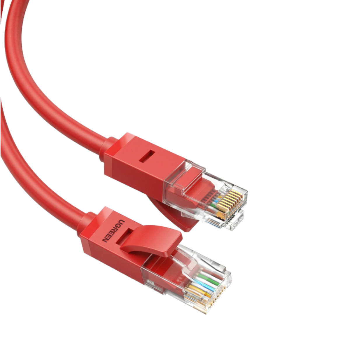 UGREEN RJ45 CAT6 1m LAN Network Cable  (1Gbps, 250MHz)  Red