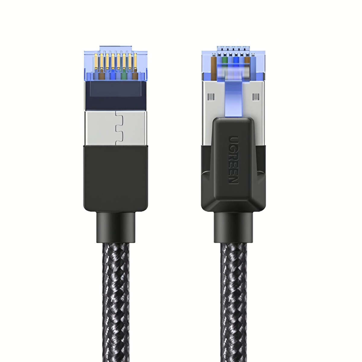 UGREEN Cat8 Nylon Braided Ethernet Cable - 40Gbps with Modular Plugs - 5m