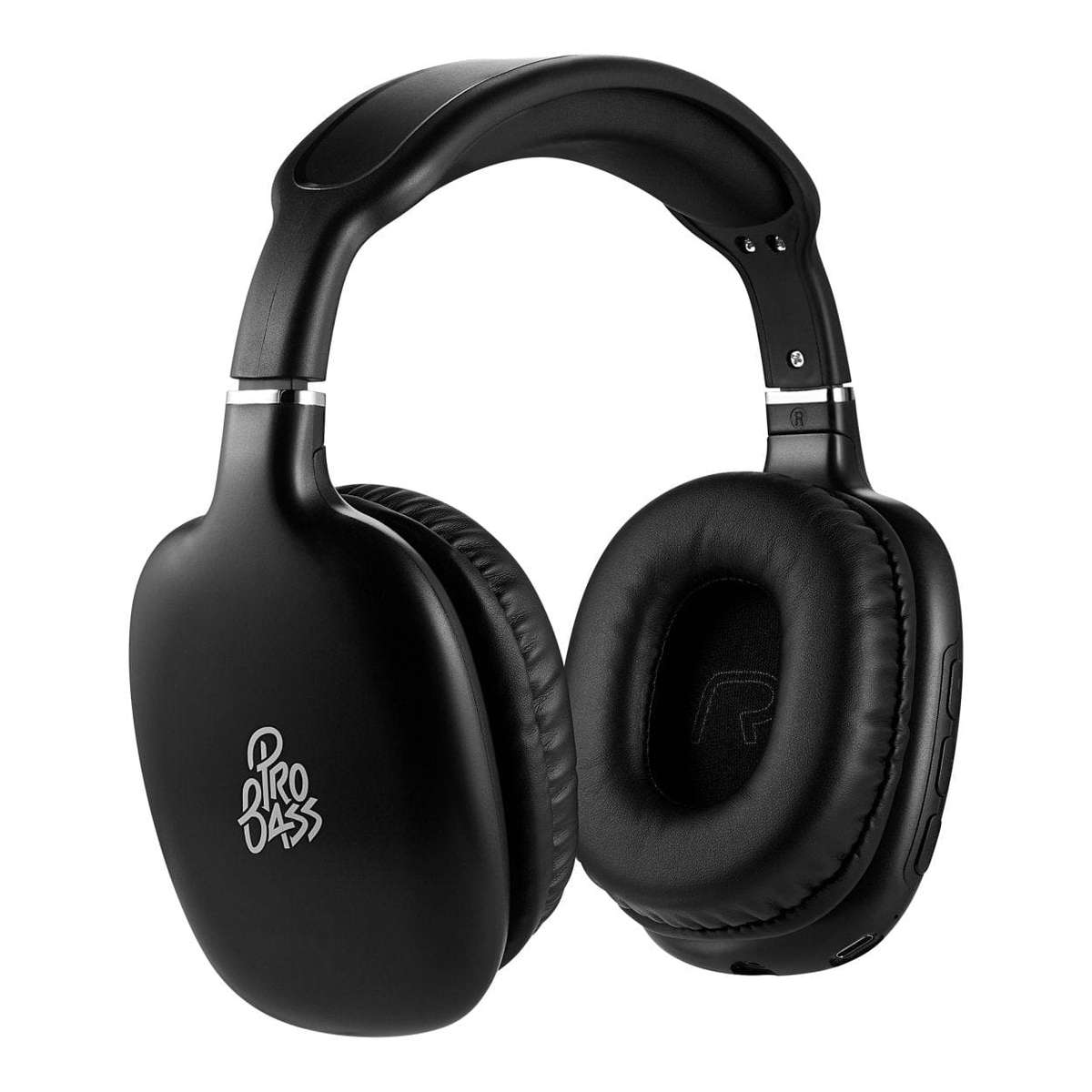 Pro Bass Retro Wireless Headphone Black