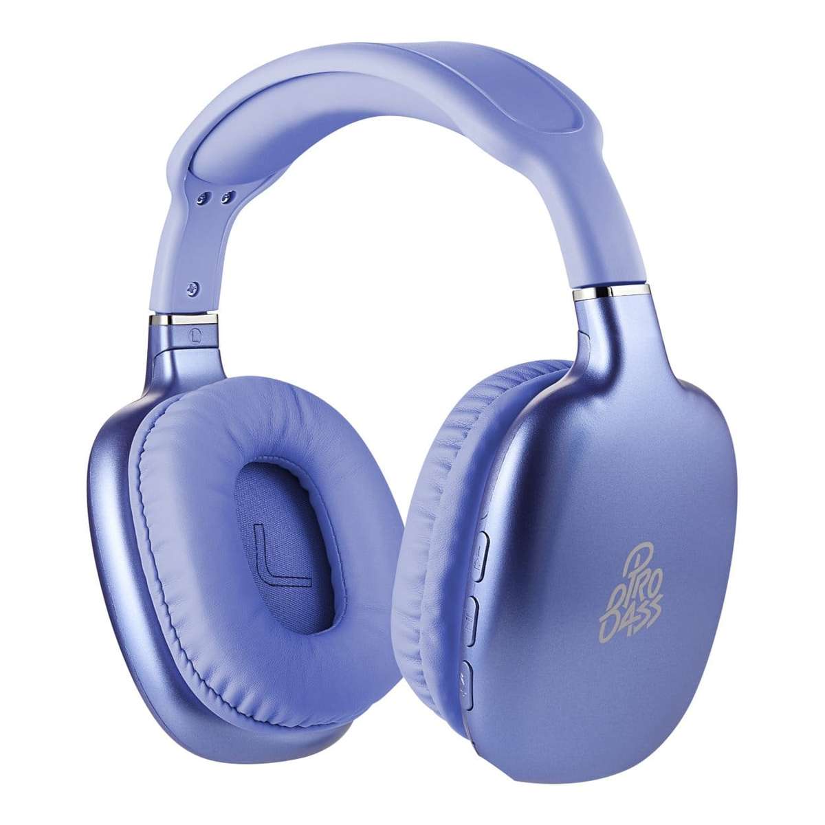 Pro Bass Retro Wireless Headphone Purple