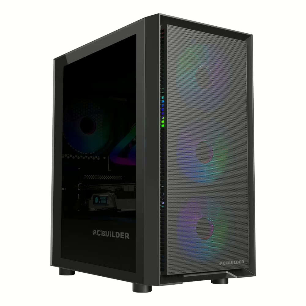 PCBuilder AMD Ryzen 5 5600GT DEFENDER Windows 11 Gaming PC