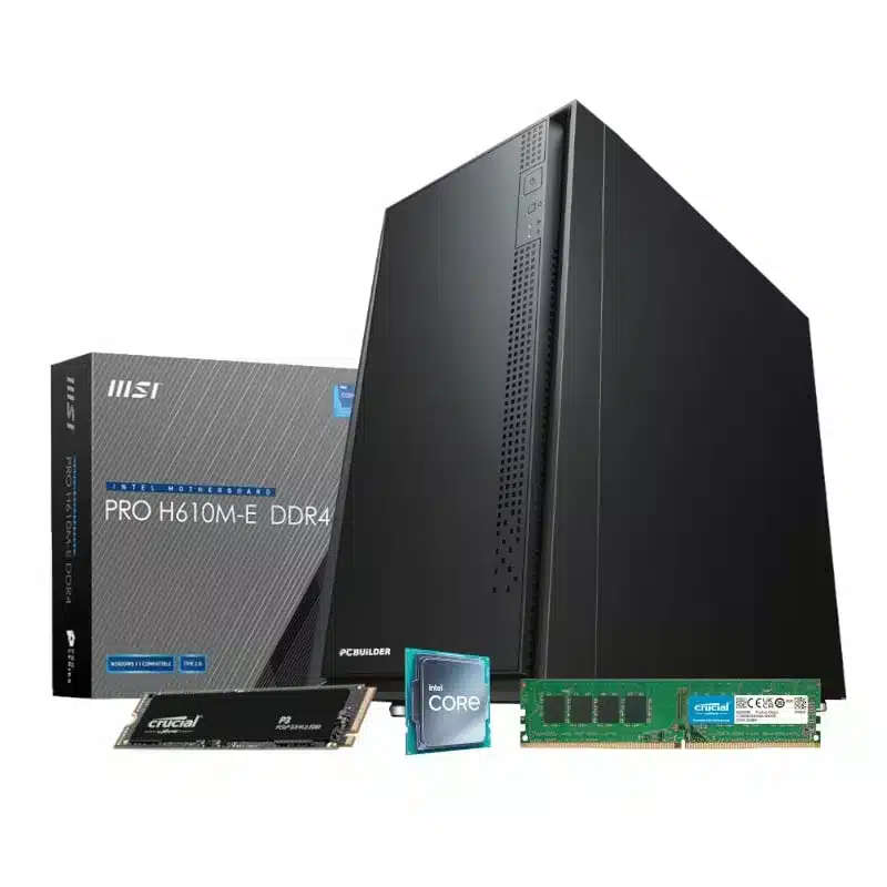 PCBUILDER I5 12400 HD730 16GB 500GB W11H