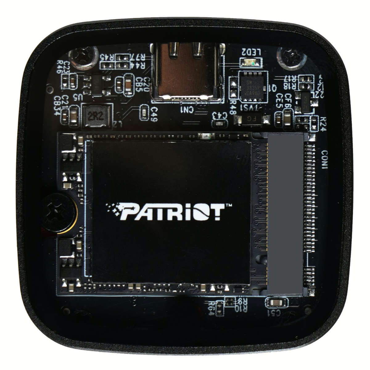 Patriot PDP31 2TB Type-C Portable SSD - Red / Black