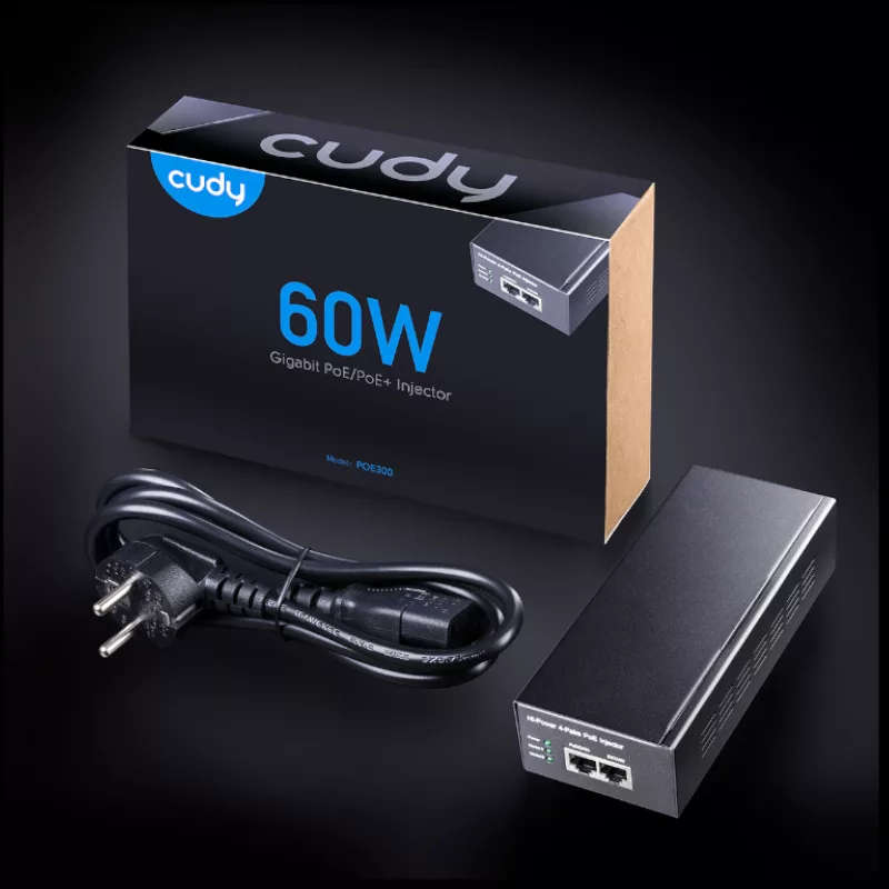 Cudy 60W Gigabit PoE Injector