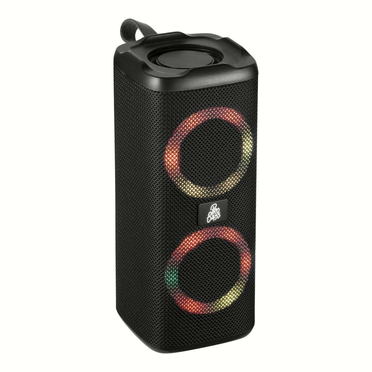 Pro Bass Pulse Box Portable Bluetooth Speaker Black