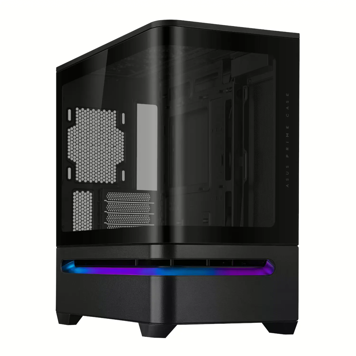 Asus Prime AP202 Curved Tempered Glass Micro-ATX Chassis ? Black