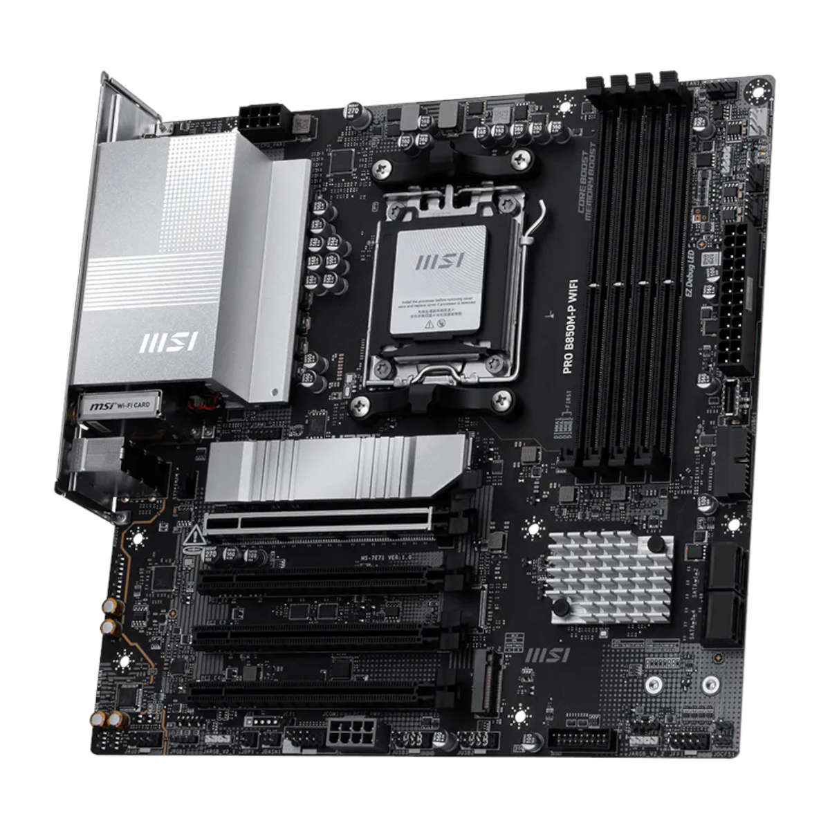 MSI PRO B850M-P WIFI AM5 mATX Motherboard