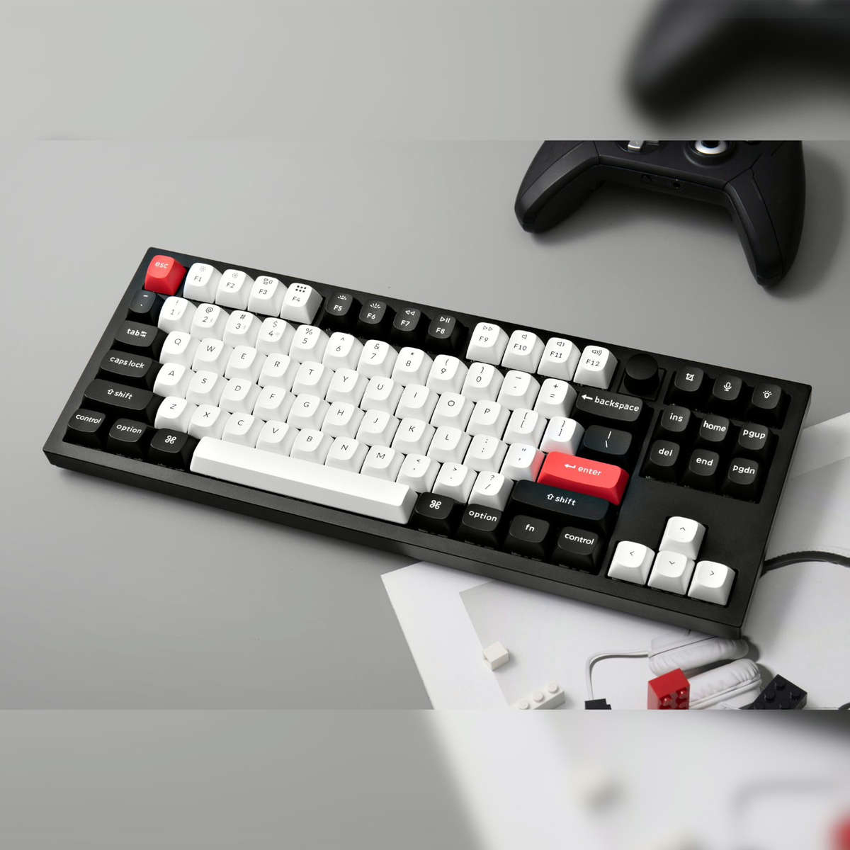 Keychron Q3 HE QMK 80% Wireless Custom Mechanical Keyboard (Nebula Switch) ? Carbon Black