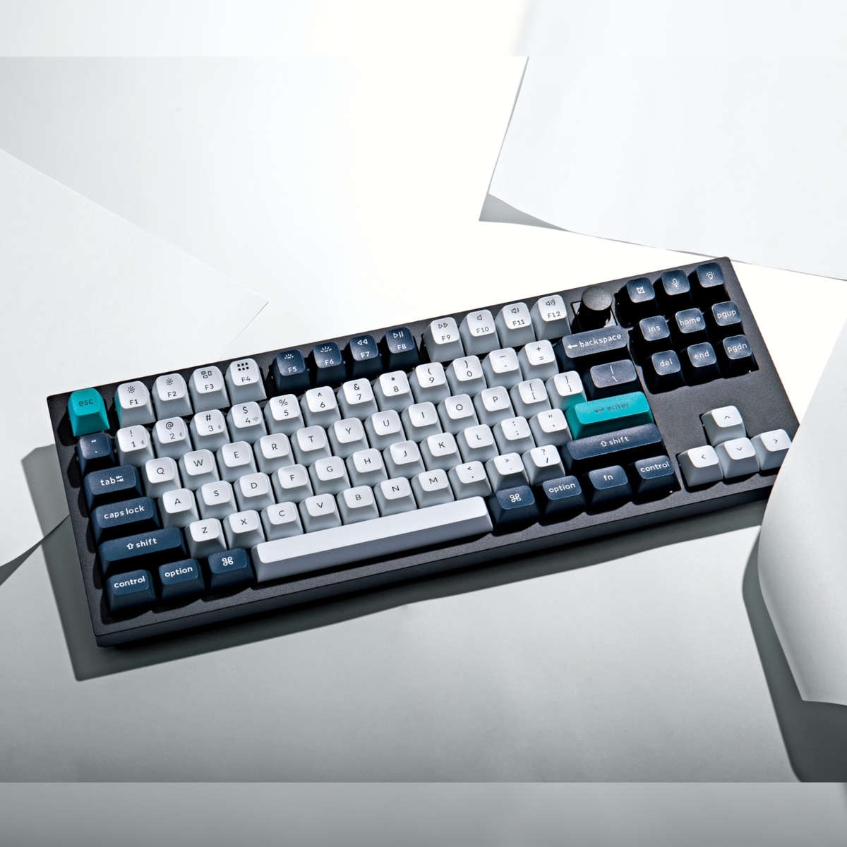 Keychron Q3 Max 80% Full Assembled Knob Red Switch Hot-Swap Gateron Jupiter RGB Wireless Keyboard...
