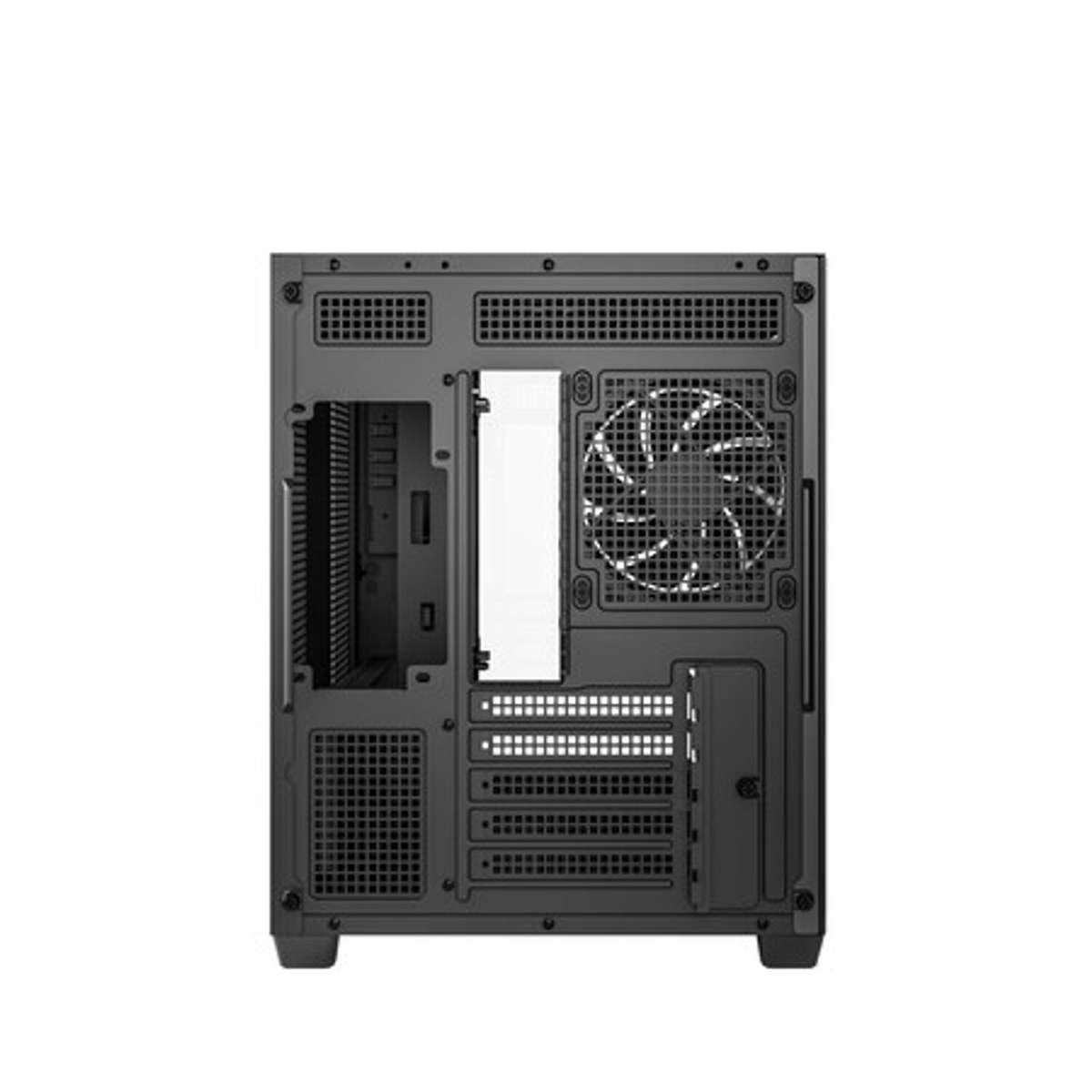 Deepcool CG330 3F Panoramic Dual-Chamber Micro-ATX Gaming Chassis - Black