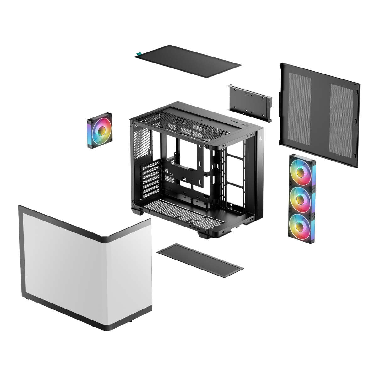 DeepCool CG530U 4F ATX Gaming Chassis - Black