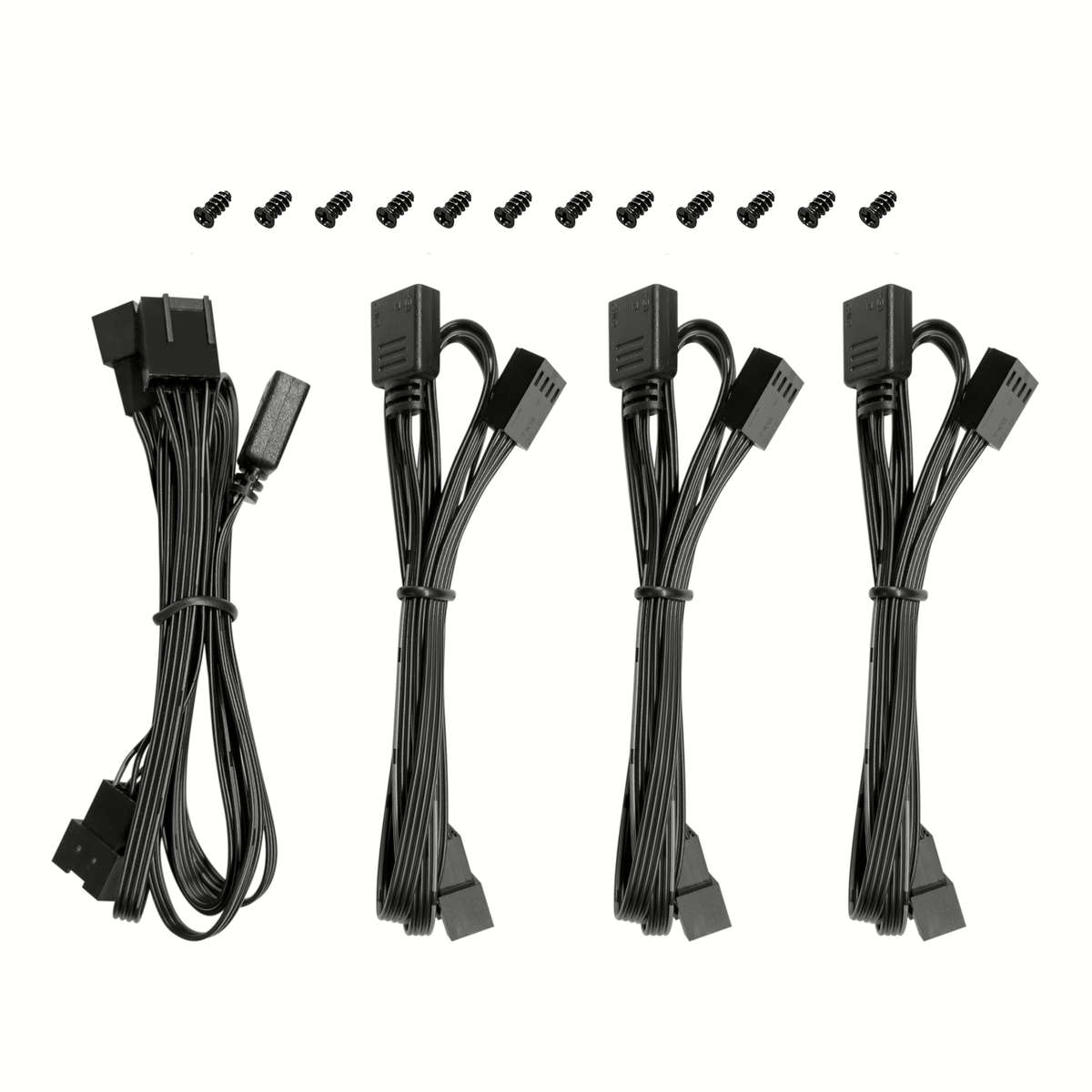 DeepCool FL12 3-in-1 ARGB 120mm PWM 3 Fan Pack - Black