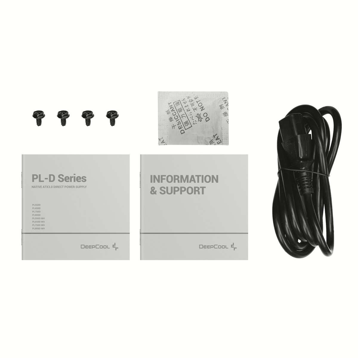DeepCool PL650D 650W 80PLUS Bronze ATX3.1 Semi-Modular Power Supply