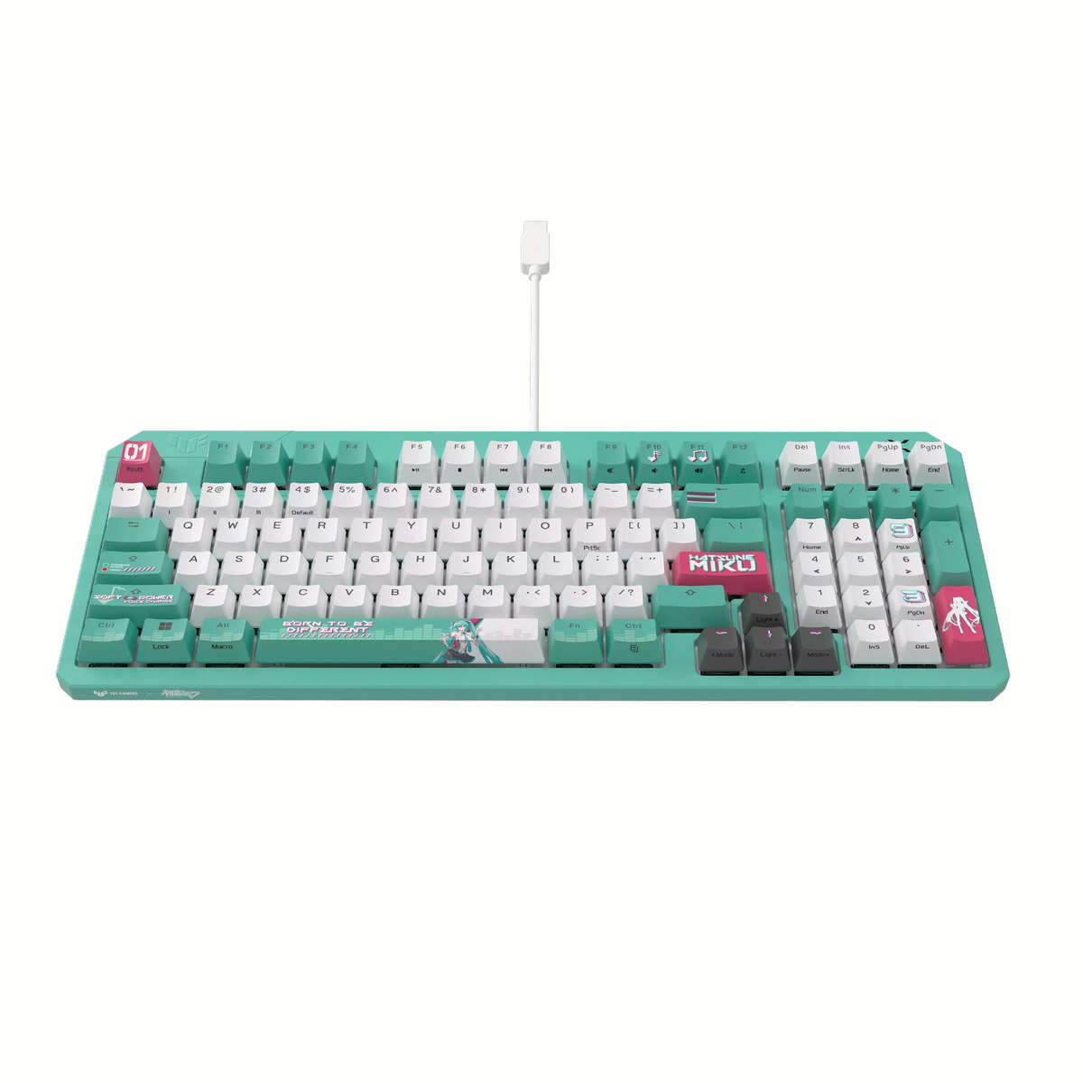 Asus TUF Gaming K3 Gen II Gaming Keyboard Hatsune Miku Edition