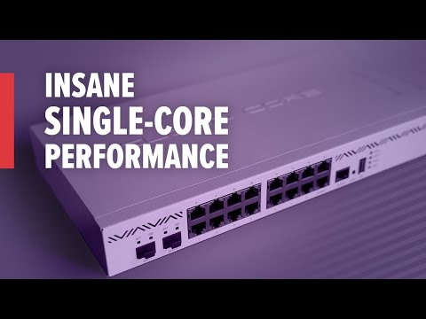 MikroTik Cloud Core 16 Port Gigabit 2SFP+ 4 Core Router