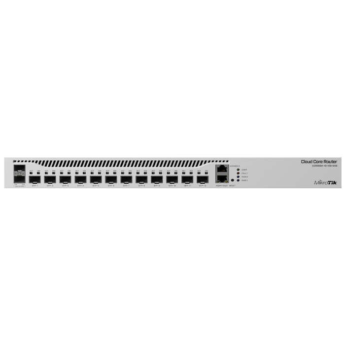 MikroTik Cloud Core 12 Port SFP+ 2 SFP28 4 Core Router