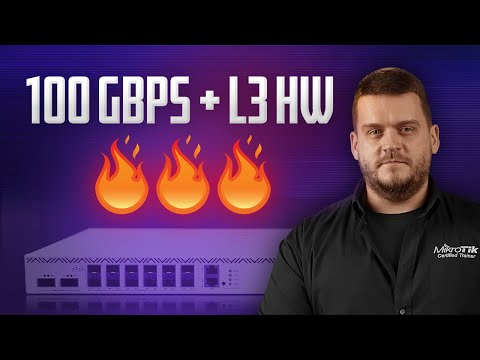 MikroTik Cloud Core 12 Port SFP28 2 QSFP28 16 Core Router