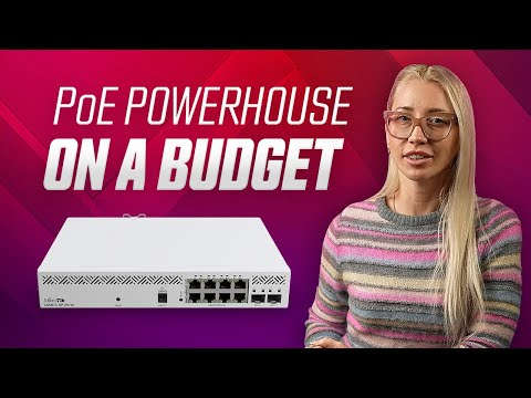 MikroTik SwOS Lite Cloud Smart Switch 8 Port PoE 2 SFP+