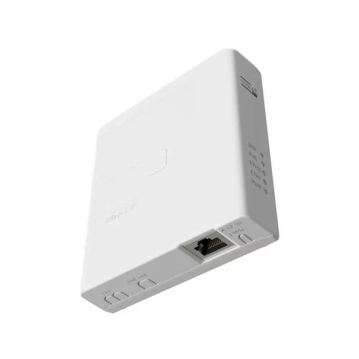 Mikrotik GPEN21 Smart Media Converter with PoE Pass-through | GPEN21