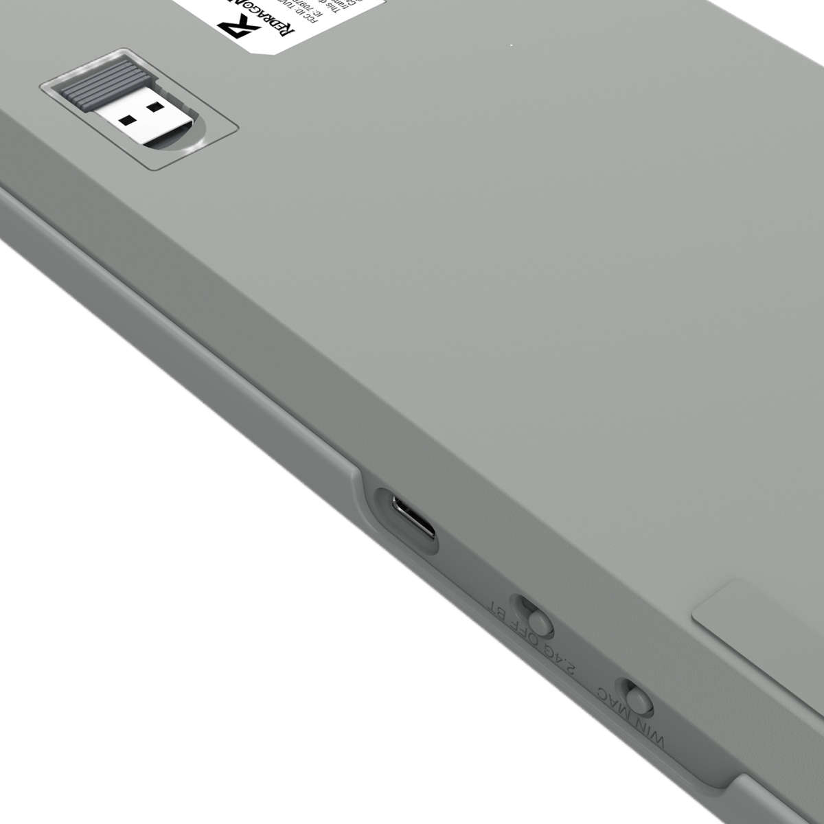 Redragon BK-7485 Wireless Office Keyboard - Grey