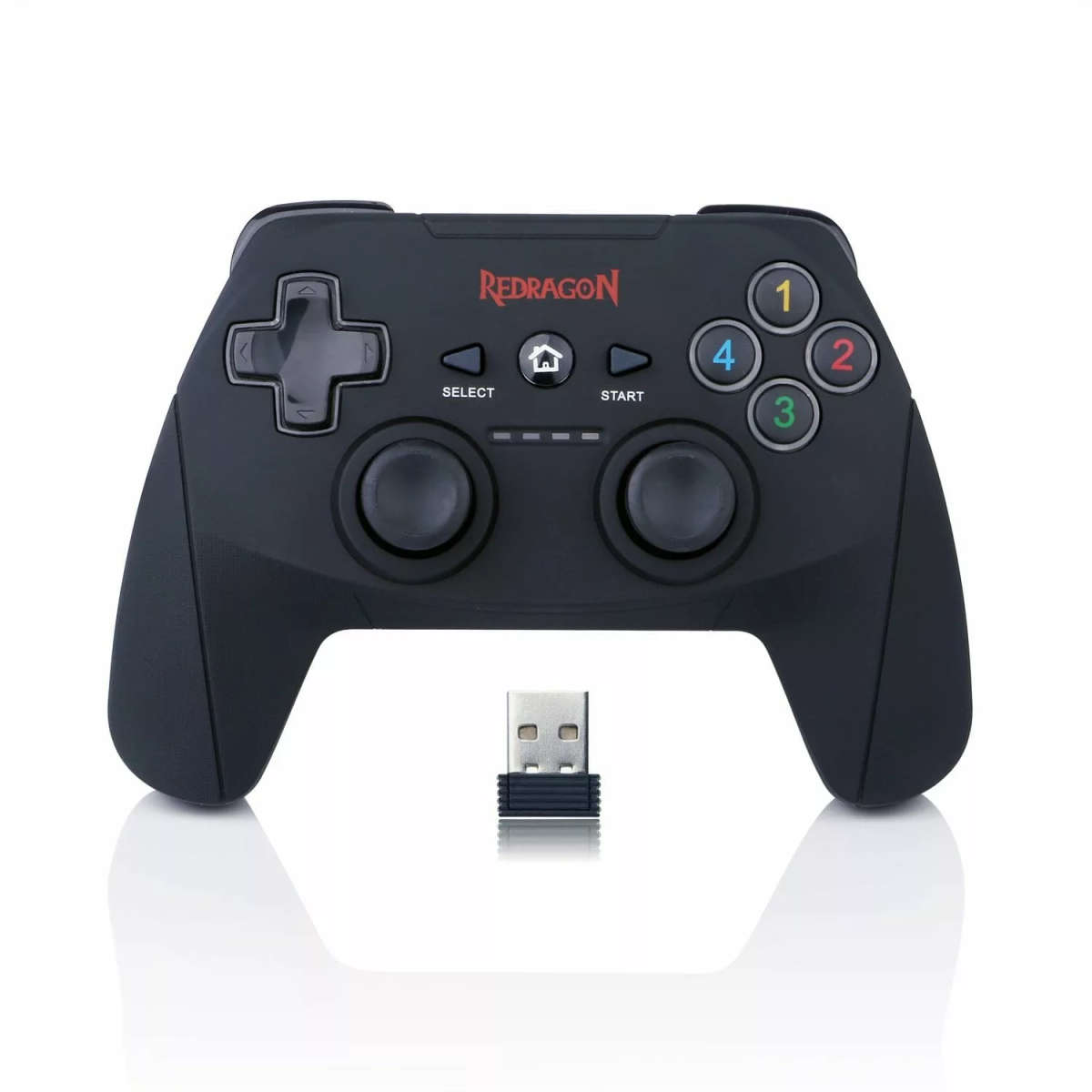 Redragon Harrow Wireless X/D-input(Digital/Analog) PC Controller Black