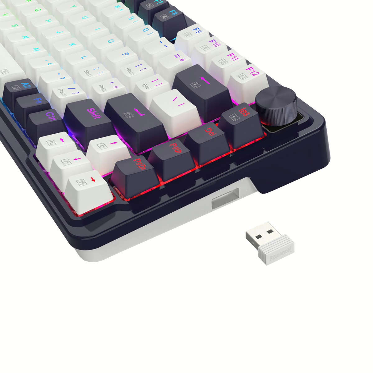 Redragon UCAL K673 PRO Mechanical Wireless Gaming Keyboard - Black