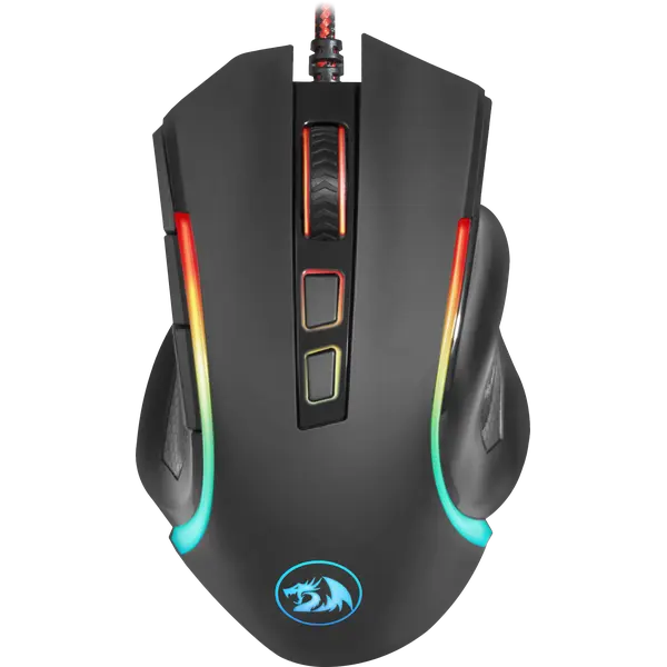 Redragon Griffin 7200DPI Gaming Mouse - Black