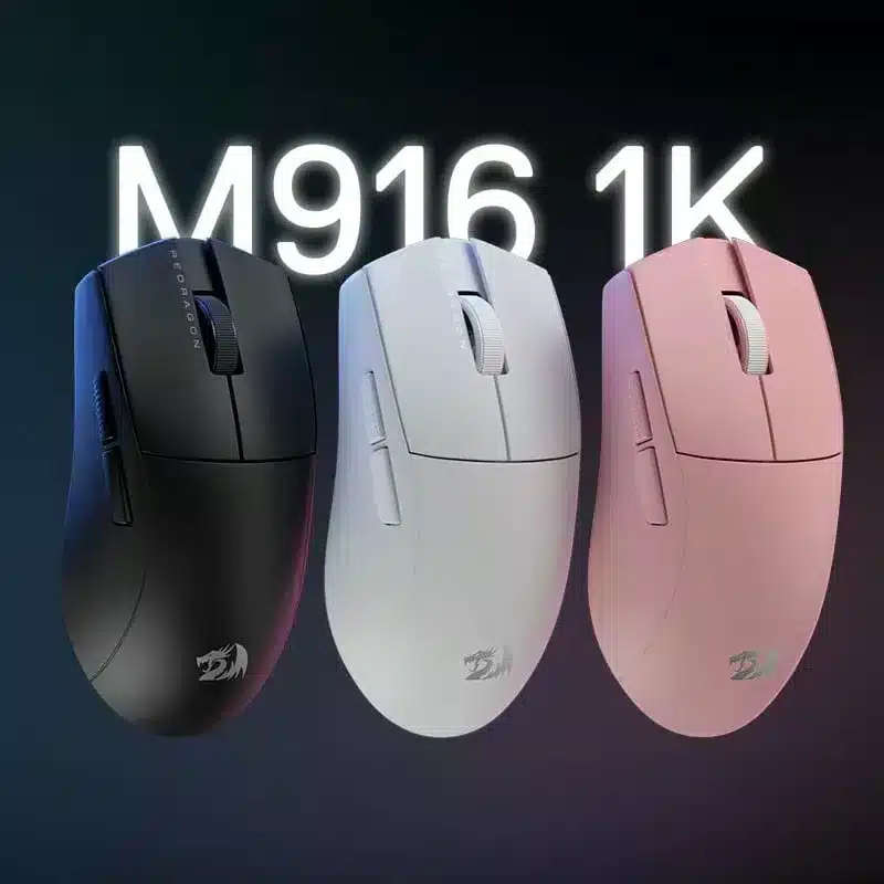 Redragon M916 PRO 1K Wireless Gaming Mouse Black